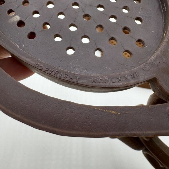 Homco Faux Rattan Wicker Teardrop Wall Sconce Candle Holders  Boho Bohemian MCM - Picture 15 of 16